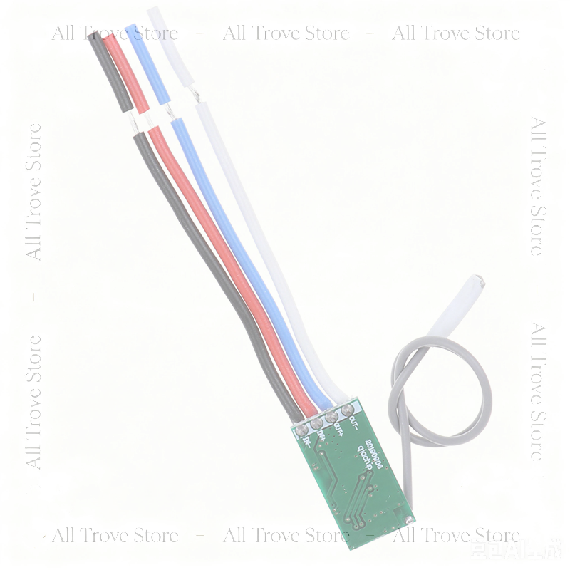 433Mhz Receiver Module - 433Mhz 1CH RF リレーレシーバー ワイヤレスリモコンライトスイッチマイクロモジュール