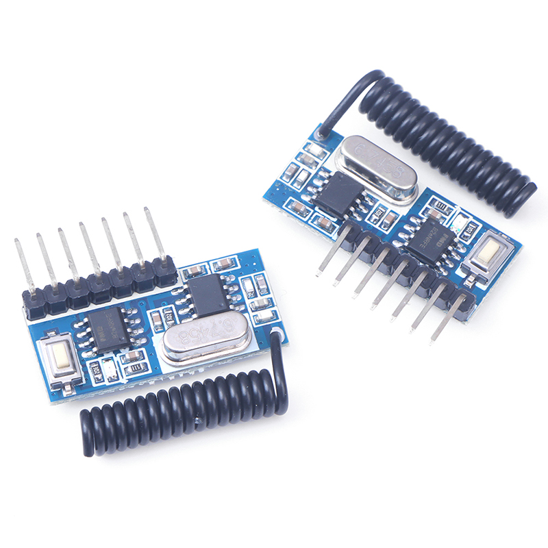 433Mhz Receiver Module - RFワイヤレス受信機モジュール,4ch出力,433 mhz, 4ch, 433 mhz,学習コード,リモートコントロールエンコード,rx480e, 1個