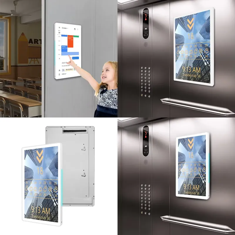 Home Automation System Design - 産業オートメーション、小売キオスク、スマートホーム制御システム向けに設計されたこのSinmar壁掛け型Android