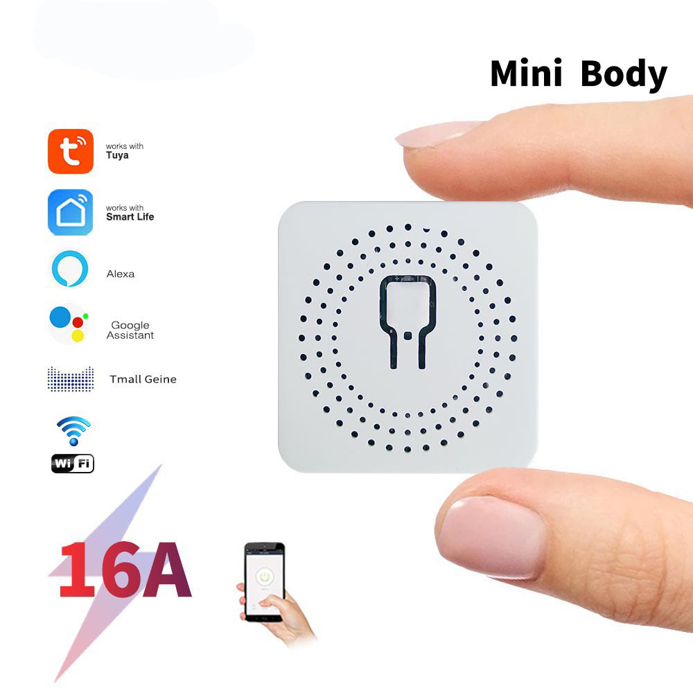Smart Home Automation Diy - 16A 双方向制御 DIY WiFi ミニスマートライトスイッチ Tuya/スマートライフと連携