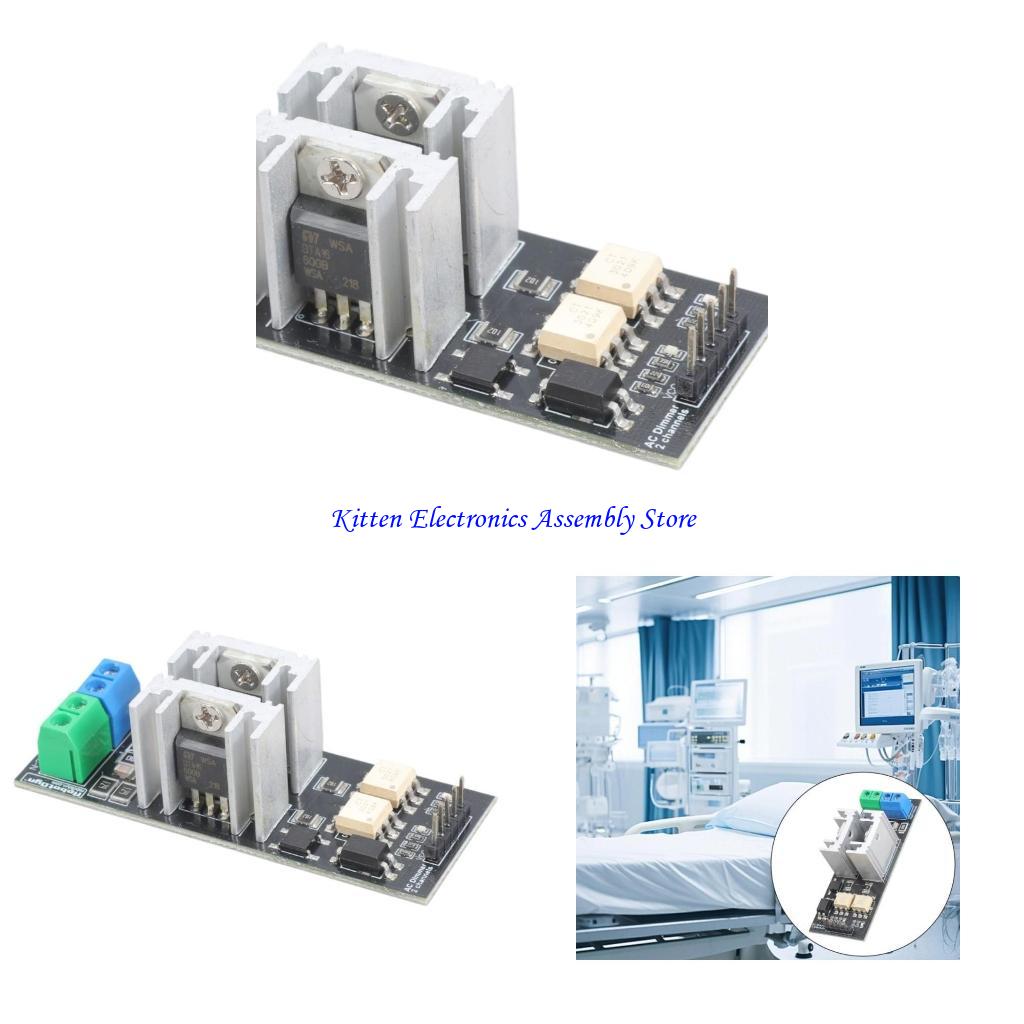 Home Automation Diy Projects - 96GD ACロードコントローラーライトダミー独立2チャンネル3.3V/5VホームオートメーションとDIYプロジェクトのサポートサポート