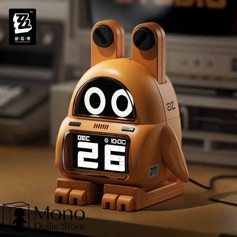 Home Automation Industry - 公式 Zenless Zone Zero 付属品 かわいいバンブー電子カレンダーアラーム