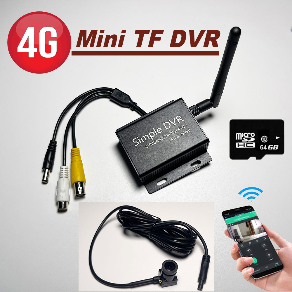 Home Automation Diy Kit - 新型CCTV超小型DIY HDカメラ 4G LTE SIMカード H.265ミニDVRキット