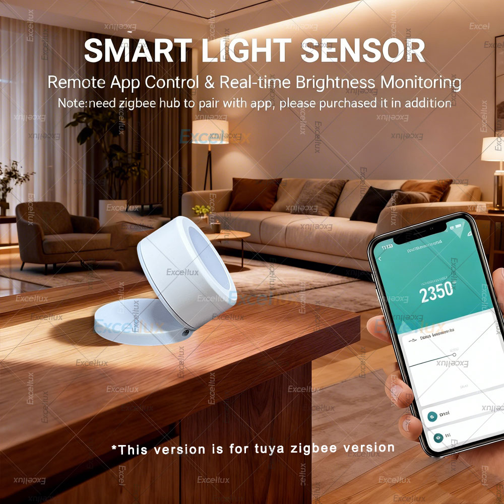 ZigBee 3.0 光輝度センサー照明明るさ検出器スマート - Home Automation Ideas のレビューと価格