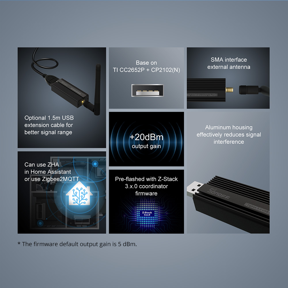 SONOFF zigbee gateway 3.0 ZBDo - Matter Hub Thread のレビューと価格
