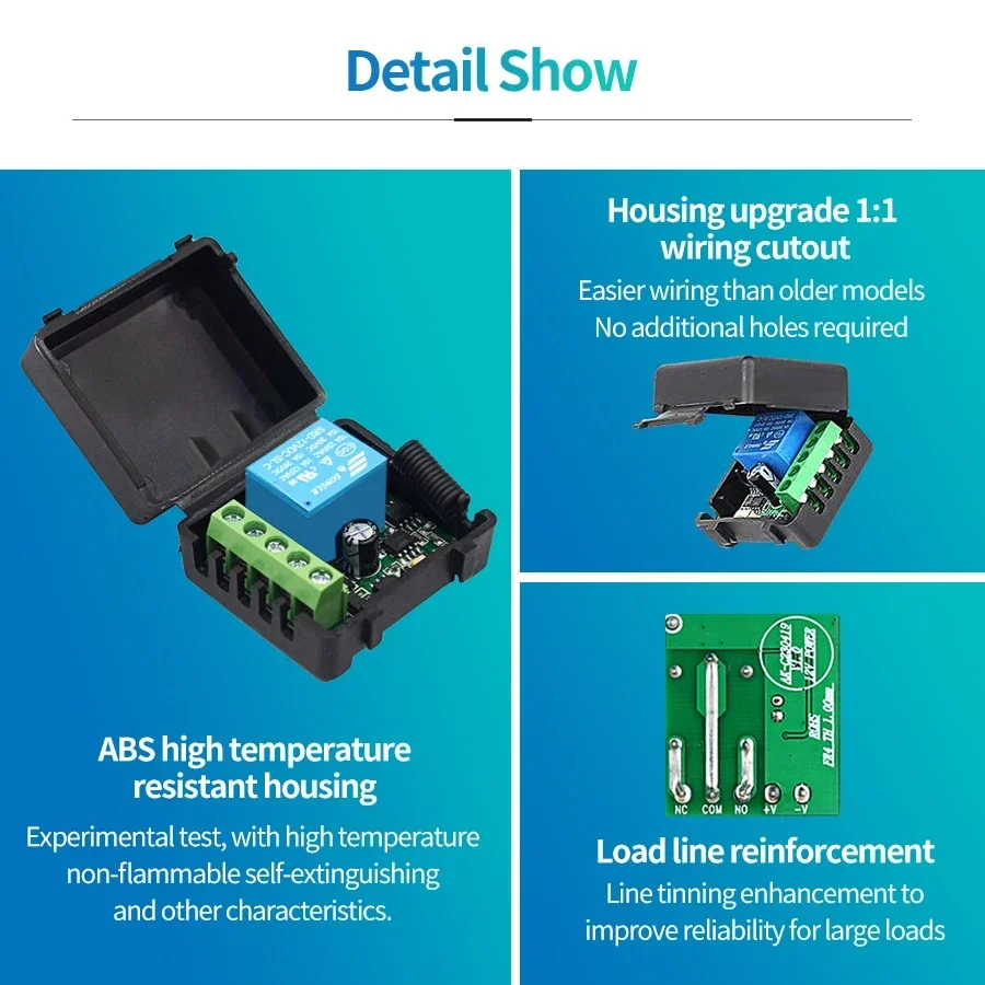 RF433MHz ワイヤレススイッチビルディングコントロール - 433Mhz Receiver Module のレビューと価格
