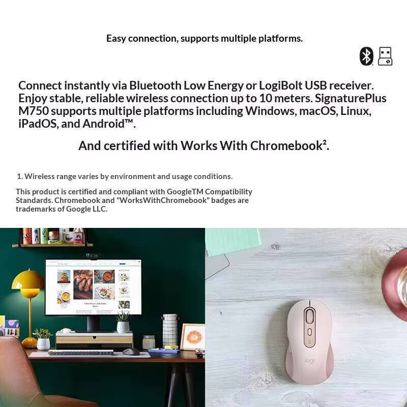 ロジクール M750 エルゴノミクスマウス - 静かで快適な - Home Automation Industry のレビューと価格