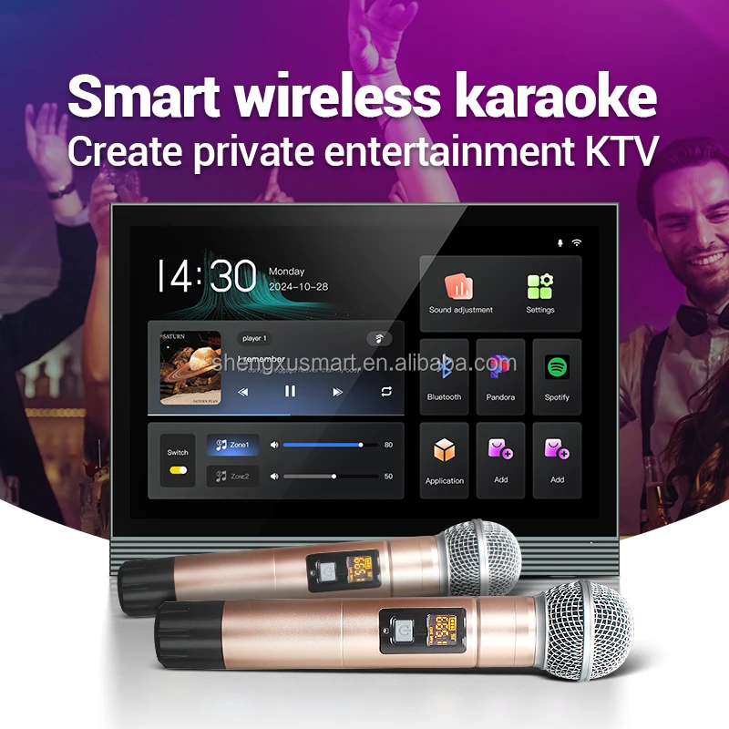 新デザイン7インチスマートホームスピーカーウォールアンプWi - Home Automation System Design のレビューと価格