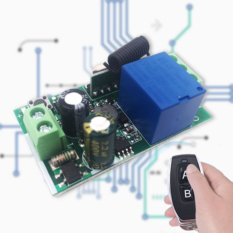 433MHzユニバーサルワイヤレスリモコン AC 110V  - Home Automation Ideas のレビューと価格