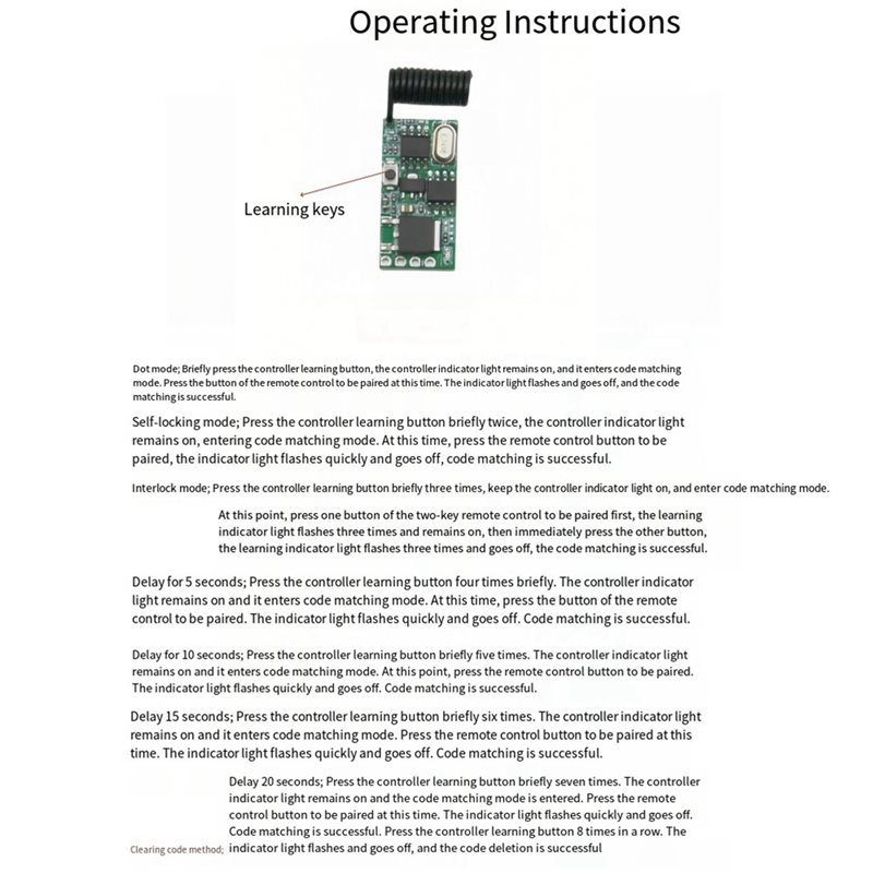 Y45A-For RFスイッチコントローラー+ワイヤレス受信 - 433Mhz Receiver Module のレビューと価格