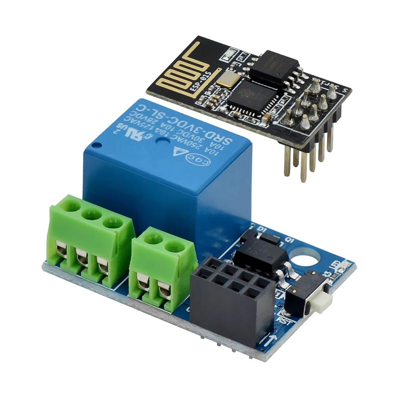 ESP8266 ESP‑01S 5V Wifiリレーモジュー - Home Automation Diy Projects のレビューと価格
