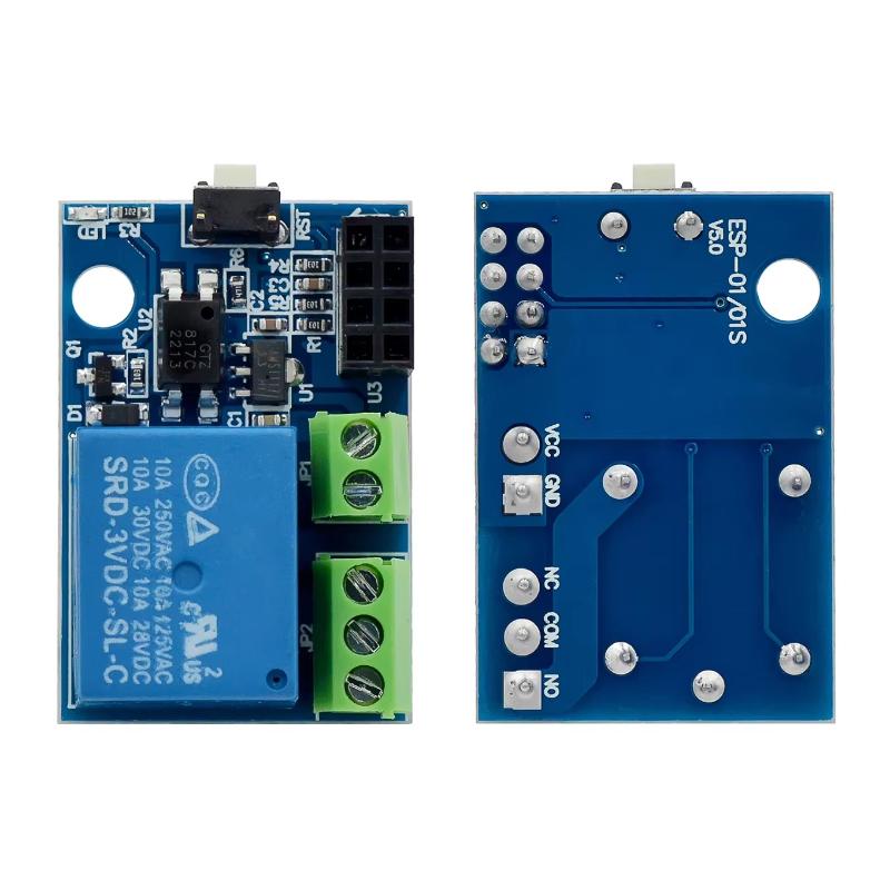 ESP8266 ESP‑01S 5V Wifiリレーモジュー - Home Automation Diy Projects のレビューと価格