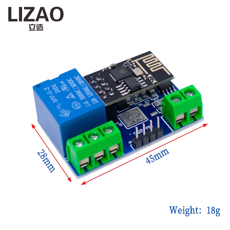 LIZAO ESP8266 5V WiFi IoT リレーモ - Home Automation Diy Projects のレビューと価格