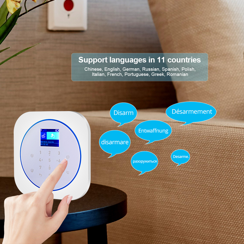 KERUI G12 ホームセキュリティ警報システム GSM  - Smart Home Automation Diy のレビューと価格