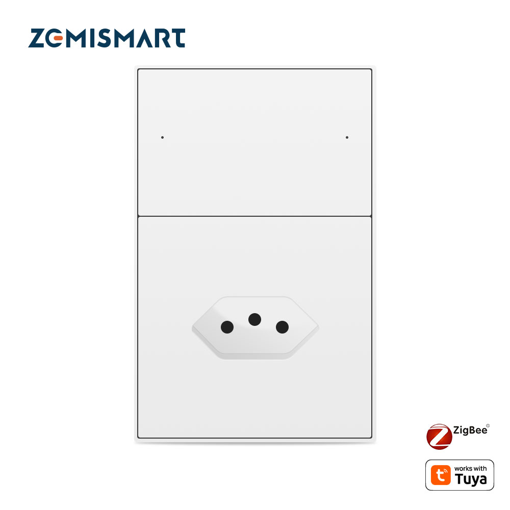 Zemismart-Zigbeeブラジルプラグ,2つの壁照明 - Matter Hub Thread のレビューと価格