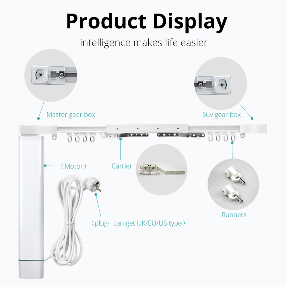 Zemismart Z-wave 電動スライドシェードモータ - Matter Hub Thread のレビューと価格