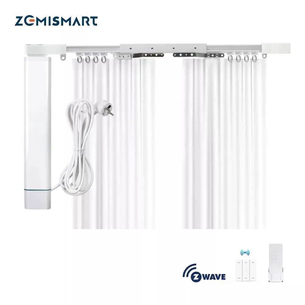 Zemismart Z-wave 電動スライドシェードモータ - Matter Hub Thread のレビューと価格