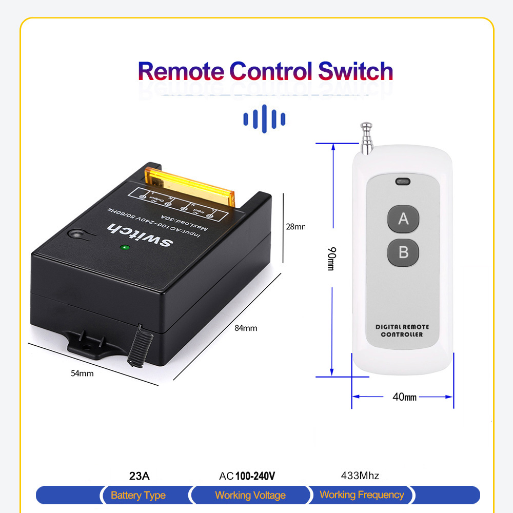 AC110V 220V 240V 30A リレー FR リモ - Home Automation Industry のレビューと価格