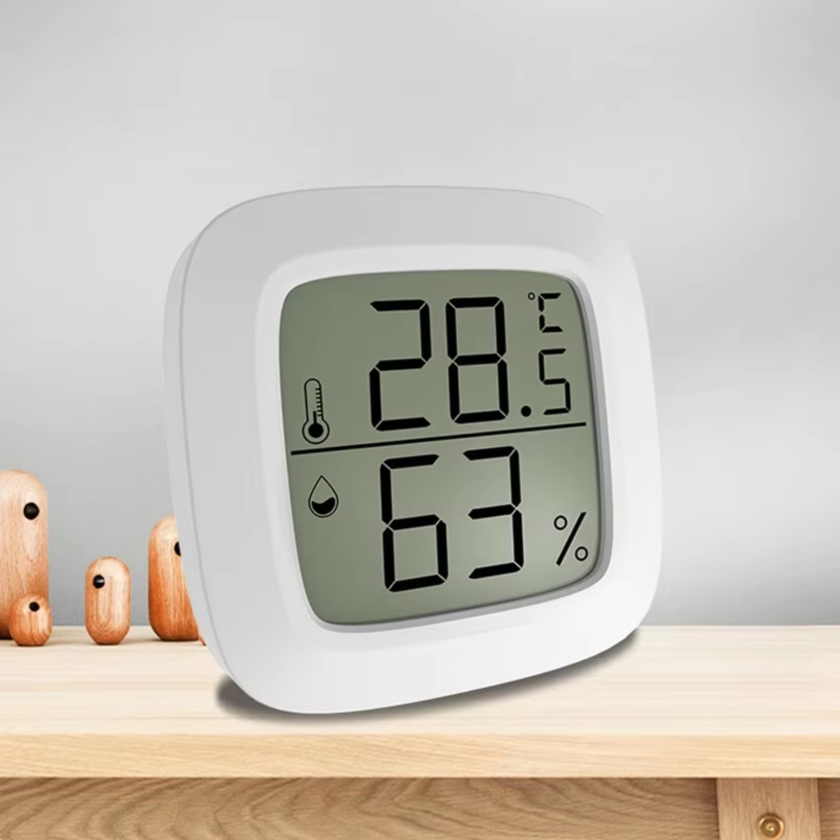 ミニ液晶デジタル温度計湿度計室内温度と湿度計センサーメーター - Temperature Humidity Sensor のレビューと価格